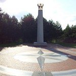 Über den geographischen Mittelpunkt Europas zurück nach Litauen (5. August)