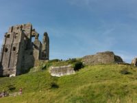 Swanage, die Old Harry Rocks und Corfe Castel (13. August)