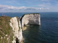 Swanage, die Old Harry Rocks und Corfe Castel (13. August)